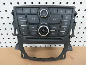 12 13 14 15 16 BUICK VERANO RADIO FACEPLATE BEZEL 22945173 - Picture 1 of 4