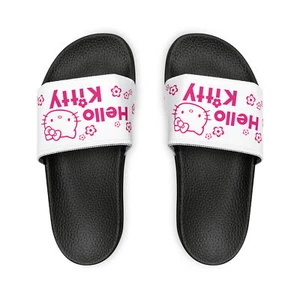 Hello Kitty Women's PU Slide Sandals - Picture 1 of 8