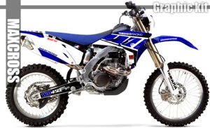 YAMAHA WR450F 2012-2015 YZ250F 2010-2013 MAXCROSS GRAPHICS FULL FULL KIT YMH2 - Picture 1 of 6