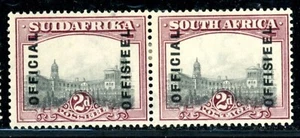 South Africa Scott # O28 - MH - Nice Centering - Pair - CV=$150.00     (25-C186) - Picture 1 of 1