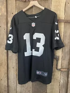 Nike Herren Gr. Medium On Field Las Vegas Raiders schwarz Trikot #13 Renfrow - Bild 1 von 8