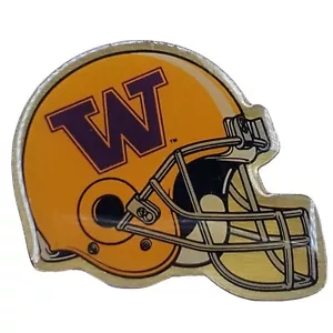 VTG University of Washington Huskies Football Helmet Lapel Pin 1990 Alrak NEW - Picture 1 of 4