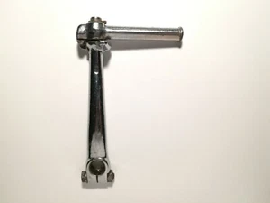 Triumph, AJS, BSA, Matchless English Folding Chrome Starting Pedal - Picture 1 of 10