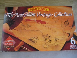 MATCHBOX MB 38 FORD MODEL A VAN AUSTRALIAN WINE SET of 6 MODELS - Picture 1 of 3