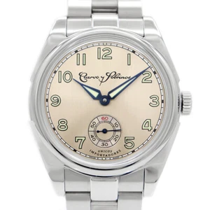 CUERVO Y SOBRINOS Robusto Sans Souci 3162B-1A 50m Beige Men Automatic Watch - Picture 1 of 6
