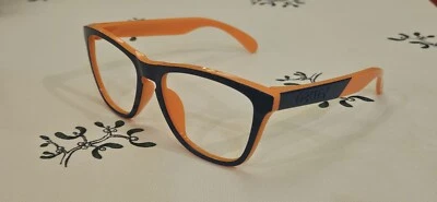 Nuevo marco de gafas de sol Oakley Frogskins naranja colección 50/50 Foto 1 de 4