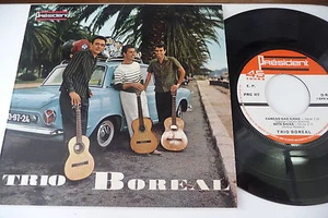 TRIO BOREAL 45T CANCAO DAS ILHAS. PORTUGAL. CAR COVER PROMO ORTF. - Imagen 1 de 2