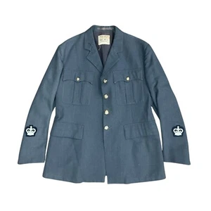 Vintage RAF Royal Air Force No.1 Dress Uniform Tunic 43" Long WW2 Costume [DR51] - Picture 1 of 4