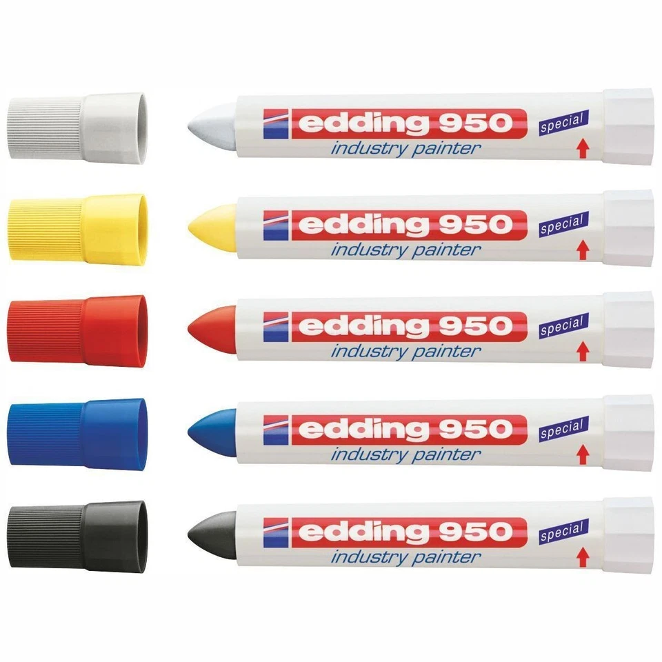 edding 950 industry painter Spezialmarker Strichst. 10mm Farbe wählbar Industrie - Bild 1 von 1
