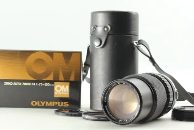 【Appearance Mint BOXED】Olympus OM Zuiko Auto-Zoom 75~150mm F4 MF Lens From JAPAN - Image 1 of 4