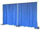 QUICK BACKDROP KIT 8 FT TALL x 20 FT WIDE PIPE AND DRAPE (ROYAL PREMIER DRAPES)