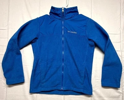 Chaqueta polar Columbia Bugaboo II Interchange para niños M (10-12) logotipo azul cremallera completa Foto 1 de 4