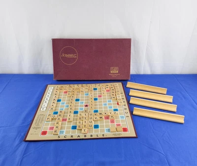 Vtg 1976 Scrabble Board Game - Selchow & Righter - Complete Set - Image 1 of 4