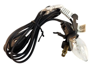C7 Bulb Clip Lights Indoor Decorative Lighting With 6ft Black Wire E12 Base 5W W - Image 1 of 4