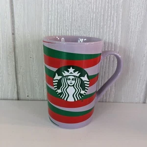 Tazza Starbucks viola verde rosso vortice ceramica 2020 usata in ottime condizioni - Foto 1 di 5