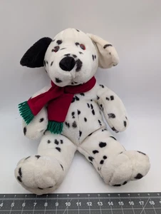 Commonwealth Dalmatian Dog Plush Christmas Scarf 20 Inch 1996 Stuffed Animal Toy - Picture 1 of 10