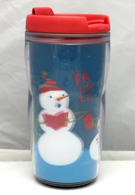 Starbucks Children’s Collector Travel Mug, 8 oz, 2004 hologram snowman - Image 1 of 4