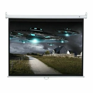 Homegear 60in 4:3 Manual Pull Down Tripod Projector Screen - Picture 1 of 9