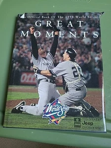 1998 World Series Book Great Monents Sponsored By Jeep Hard Cover - Picture 1 of 5