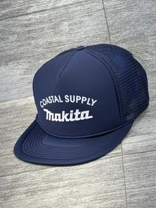 Gorra de camionero Makita Coastal Supply cuerda malla de espuma espalda a presión OSFA ropa de trabajo - Imagen 1 de 23
