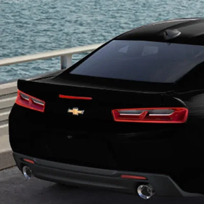 Conjunto de hoja de alerón trasero negro genuino GM 2016-2024 Chevrolet Camaro 84016429 Foto 1 de 4