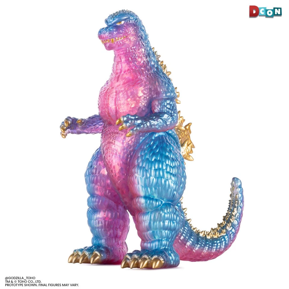 Mondo Designercon Exclusive Godzilla 84 Vinil Macio - Variante Nightshade Rosa - Imagem 1 de 1