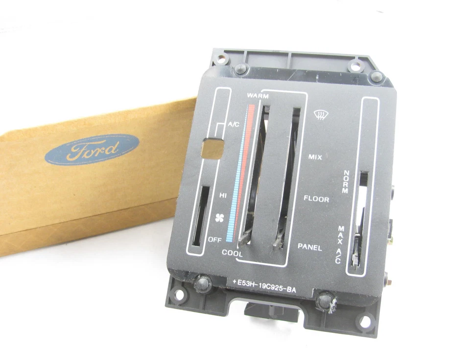 NUEVO - Panel de control de calefacción aire acondicionado OEM Ford E43Z-19980-D 1984 Tempo Foto 1 de 3