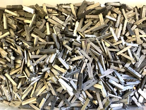 Lead Letterpress Type Print Metal Vintage | 15 lb Mixed Lot | Small Letters - Picture 1 of 3