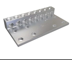 USG-350R88 Transformer Lug, Medium Duty, Dual Rated, 350-6, 8 Ports, 8 Holes - Picture 1 of 11