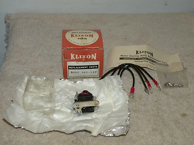 Klixon Motor Starting Relay  9660-083-187 - Image 1 of 3