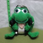 TUXEDO FROG groom plush w/ hat Sprooz suit-and-tie 2005 prom toy 
