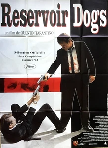 quentin tarantino RESERVOIR DOGS French Grand Movie Poster 1992 - Picture 1 of 1