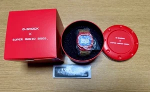 CASIO G-Shock Super Mario DW-5600SMB-4JR Watch Nintendo Limited Digital - Picture 1 of 4