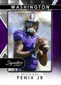 CARTA ROOKIE STADIUM PLUS 2023 MICHAEL PENIX JR / WASHINGTON HUSKY - Foto 1 di 2
