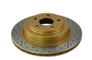 DBA X Rear Drilled/Slotted Street Series Rotor Fits 2012+ BRZ/FR-S - Picture 1 of 1