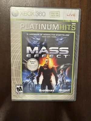 Mass Effect платиновые хиты (Microsoft Xbox 360) игра новый в заводской упаковке - Изображение 1 из 4