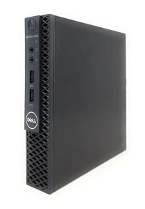 2G Dell PC 3050 Micro i3-6100T 8GB DDR4 RAM 256 GB SSD Win11 Dual Core 2x3,2GH B - Bild 1 von 3