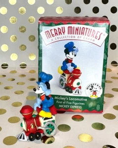 Hallmark Merry Miniatures Christmas Ornament Mickys Lokomotive Mickey Express - Bild 1 von 2