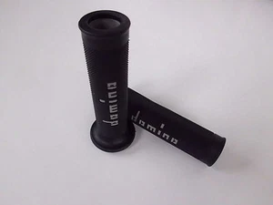 A01041C5240B7-0 DOMINO MANOPOLE RACE STREET GRIGIO NERO per le MOTO KTM - Picture 1 of 1