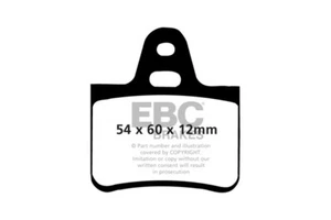Pastillas de freno traseras EBC Ultimax para Citroen GS 1.0 (73 > 80) - Imagen 1 de 1