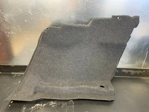 04-10 BMW E60 525i 528i 530i 550i trunk front right rh r side carpet trim panel - Picture 1 of 3