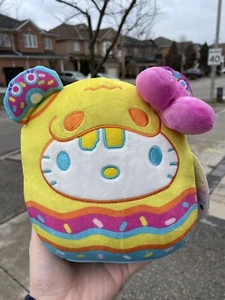 Squishmallows Sanrio Kaiju Hello Kitty 8” USA Exclusive Rare BNWT - Picture 1 of 3
