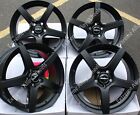 16" Black Pace Alloy Wheels Fits Toyota Allion Avensis Camry Celica Gt86 5X100