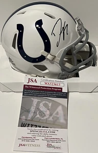DWIGHT FREENEY Signed Autographed Auto Indianapolis Colts Speed Mini Helmet JSA - Picture 1 of 2