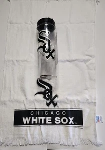 Botella de agua Chicago White Sox jarra toalla equipo NFL 90s Hunter McArthur ¡Raro! Y2k - Imagen 1 de 14
