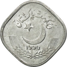 [#445400] Monnaie, Pakistan, 5 Paisa, 1990, TTB, Aluminium, KM:52