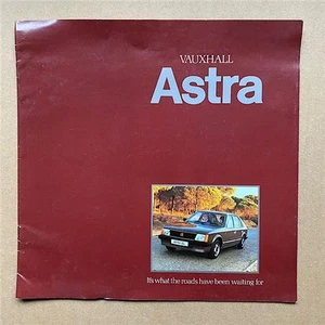 VAUXHALL ASTRA BROCHURE 1980 Colour booklet - some ageing UK - Picture 1 of 1