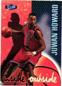 1997-98 Fleer Ultra Inside/Outside Insert #2 Juwon Howard Bullets - Bild 1 von 2