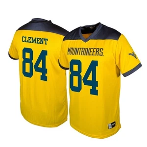 Men's Standard West Virginia Mountaineers Football, Gold - Picture 1 of 1