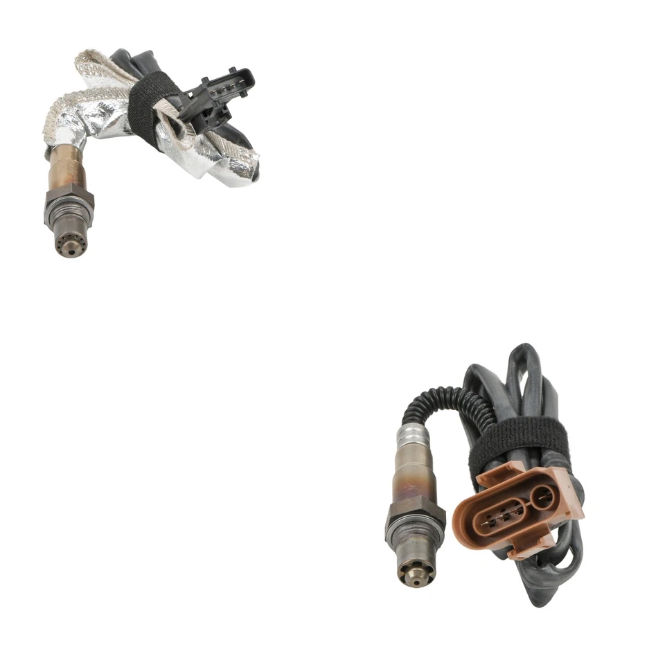 Комплект датчиков кислорода восходящего и нисходящего потока Bosch для Saab 9-3 9-5 2,0 л 2,3 л L4 - Изображение 1 из 1